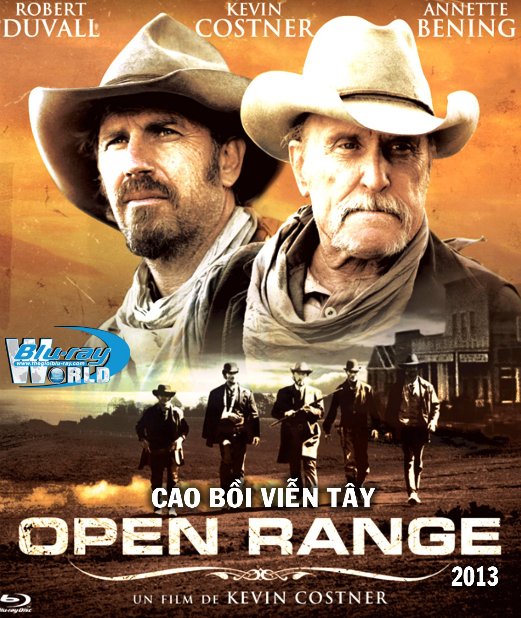 B1670. Open Range - CAO BỒI VIỄN TÂY 2013 2D 25G (DTS-HD MA 5.1)